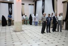 گزارش تصویری از نمایشگاه کتابی با عنوان « افطاری کتاب» در دانشگاه